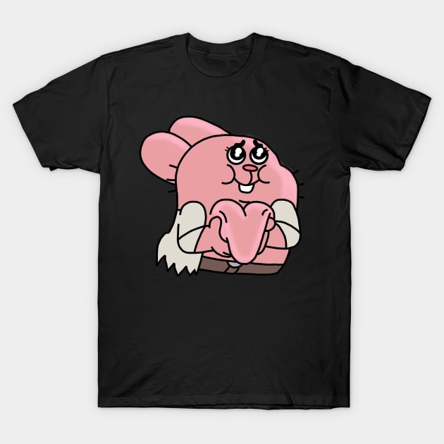 Gumball and darwin, valentine Richard! T-Shirt by Anime Meme's